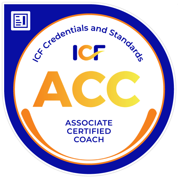 Amanda Justice is an ICF Associate Certified Coach (ACC)